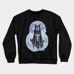 The Great Night Wolf Crewneck Sweatshirt